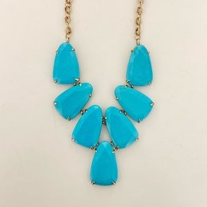 Kendra Scott Harlow Statement Necklace In Turquoise